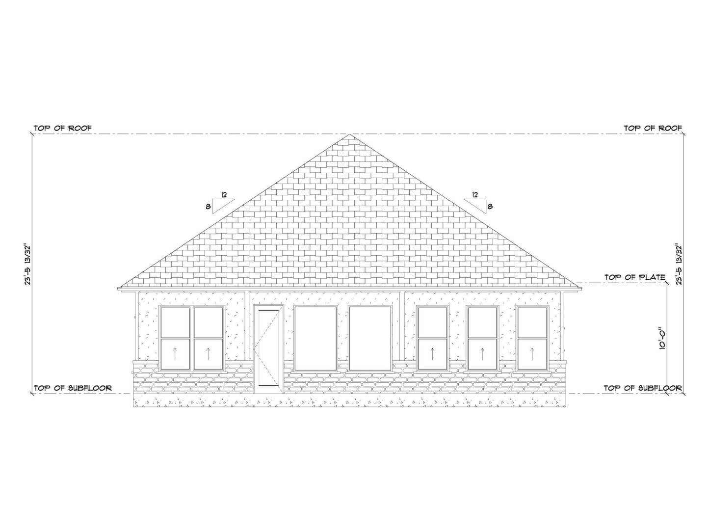 Cottonwood – 1,830 Sq Ft Narrow 3 Bedroom House Plan (39' Wide)