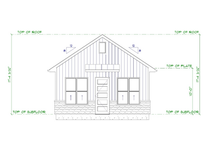 Bluebell - 500 SF ADU cottage