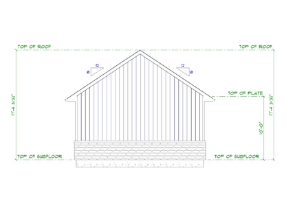 Bluebell - 500 SF ADU cottage